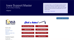 Desktop Screenshot of iowasupportmaster.com